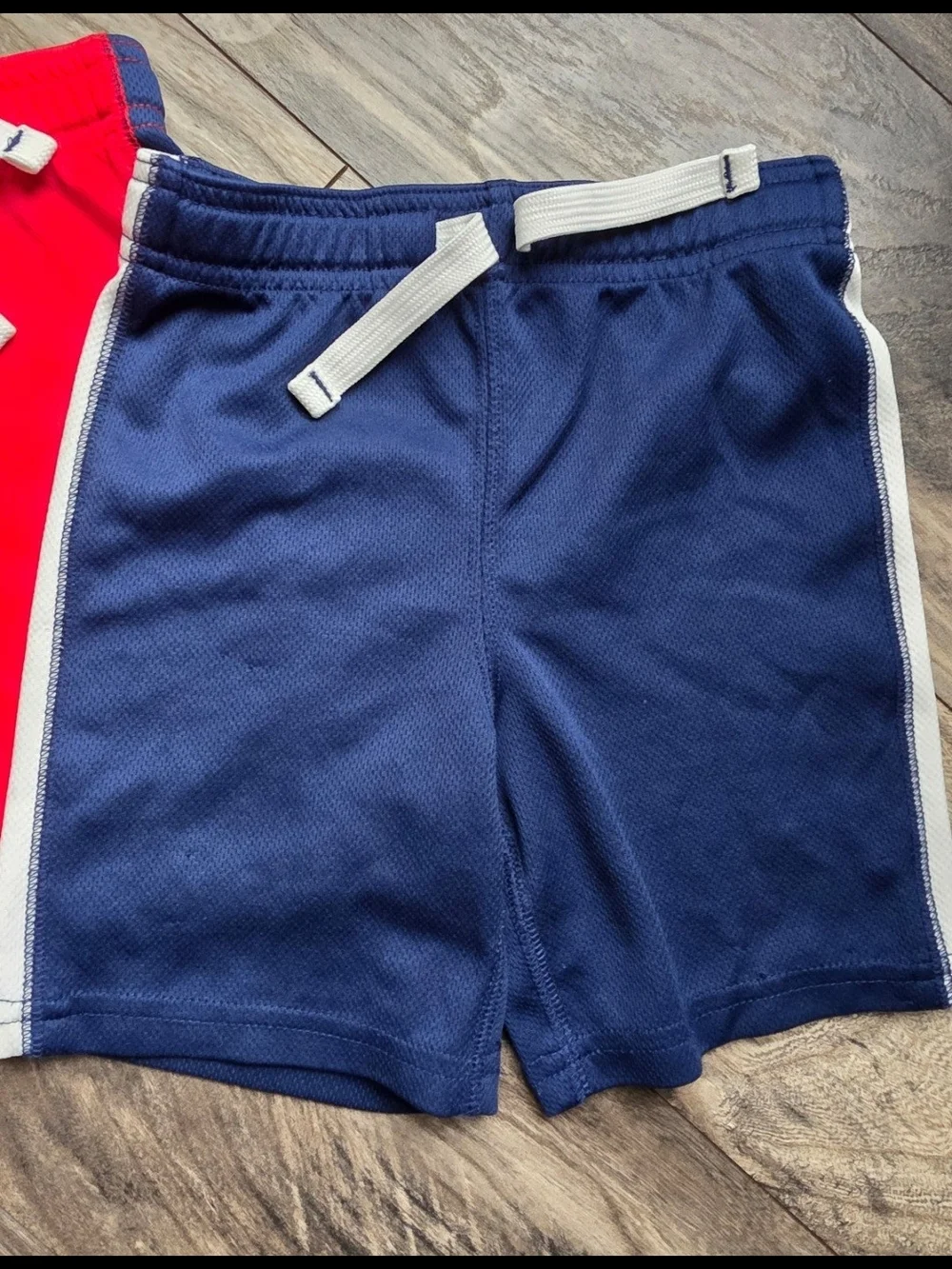 Carter's Boys' Athletic Drawstring Shorts — Red, Navy, Black & Gray
